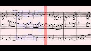 BWV 538  Toccata amp Fugue in D Minor quotDorianquot Scrolling [upl. by Irahs]