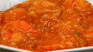 How to Make Ebi Chili StirFried Prawns in Chili Sauce Recipe  Cooking with Dog [upl. by Dow]