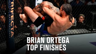 Top Finishes Brian Ortega [upl. by Airotciv]