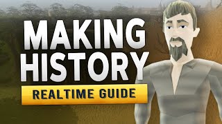 RS3 Making History – Realtime Quest Guide [upl. by Cr468]