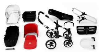 bugaboo donkey demo – convert from bassinet to seat [upl. by Maccarthy857]