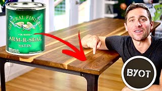 HOW TO REFINISH A TABLE [upl. by Cooke]