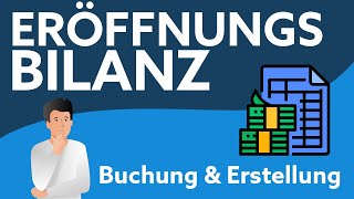 Eröffnungsbilanz buchen  Einfach erklärt [upl. by Jeunesse]