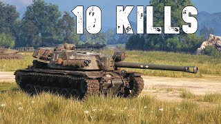 World of Tanks T110E4  10 Kills [upl. by Lyndsey773]