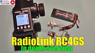 RadioLink RC4GS Ground Transmitter  In Depth Overview [upl. by Ppik]