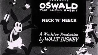 Oswald The Lucky Rabbit Neck N Neck1928 [upl. by Nnyre365]