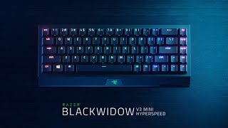 Razer BlackWidow V3 Mini HyperSpeed [upl. by Yila541]