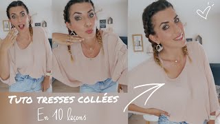 Faire une tresse collée en 10 étapes [upl. by Bevash314]