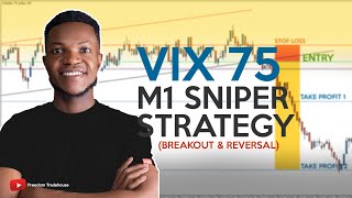 How I Trade VIX 75 with Sniper Entry on M1 Timeframe  500  1600 pips in 20 minutes PRICE ACTION [upl. by Einniw783]