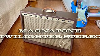 Magnatone USA Twilighter Stereo  Eastman Guitars SB59v [upl. by Danyluk]