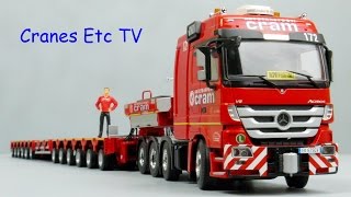 WSI MercedesBenz Actros MP3 CRAM by Cranes Etc TV [upl. by Aicemat]