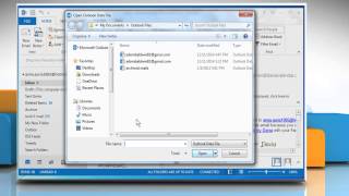 How to archive email messages in Outlook 2013 Tutorial [upl. by O'Donoghue]