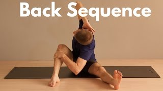 Full Back Sequence Spine Stretch  Active Isolated Stretching [upl. by Latreece]