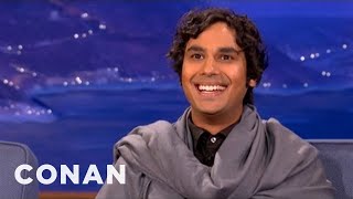 Kunal Nayyars Puppy Pees And Poops A Lot  CONAN on TBS [upl. by Hayikaz]