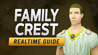 RS3 Family Crest – Realtime Quest Guide [upl. by Nospmoht]