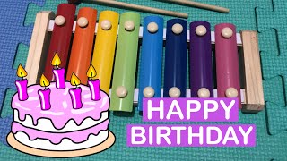 Happy Birthday Xylophone tutorial [upl. by Dove]