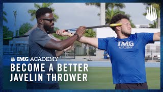 3 Track and Field Drills to Become a Better Javelin Thrower [upl. by Sitrik]