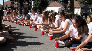 Cup song collège du Bernstein  Dambach la ville  Alsace [upl. by Varipapa503]