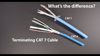 Cat 6 vs Cat 7 What is the difference [upl. by Aisats287]