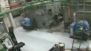 Boiler Explosion Surveillance Video [upl. by Adeirf]