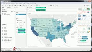 Tableau  Intro to Maps for Data Visualization [upl. by Ailima]