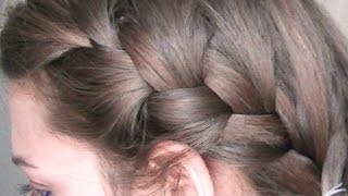 Coiffure  Comment se faire une tresse collée [upl. by Waki]