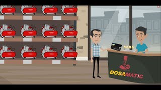 DosaMatic Dosa making machine distributor review [upl. by Hendry]