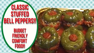 Classic Stuffed Peppers Recipe  Noreens Kitchen [upl. by Nyrroc752]