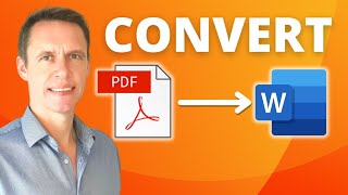 EASILY convert PDF file to Word document without any software [upl. by Weinhardt]