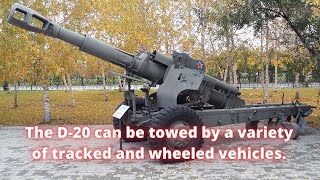 D20 152mm Towed Field Howitzer [upl. by Airenahs]