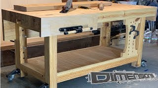 Best Wood Working Workbench Ever [upl. by Della]