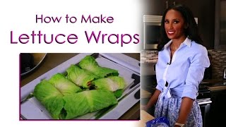 How to Make Lettuce Wraps [upl. by Atirahs]