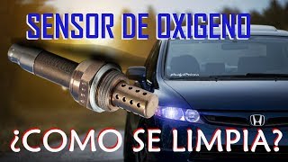 SENSOR de OXIGENO¿Como se LIMPIA [upl. by Tessi438]