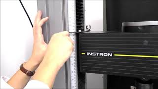 Instron Compression Test Instructional Video Compression [upl. by Araiek475]