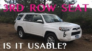 Using the 4Runner 3rd Row [upl. by Gnud]