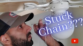 Replacing a Pull Chain Switch on a Ceiling Fan [upl. by Wynne]