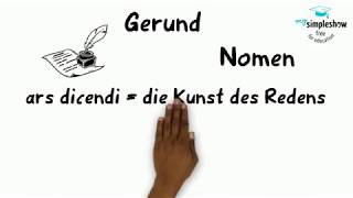 LateinEinfach erklärt Das Gerund Das Gerundium [upl. by Euqirne]