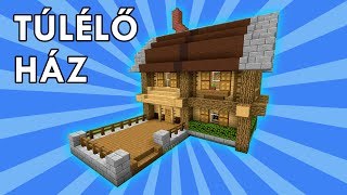 Minecraft Egyszerű De Nagyszerű Faház Tutorial [upl. by Ahsenik]