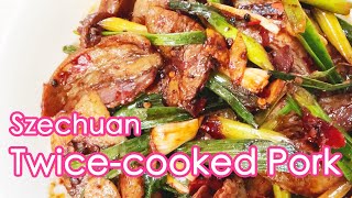 Twice Cooked Pork  Szechuan Stir Fry Pork with Doubanjiang 回鍋肉 [upl. by Edina]