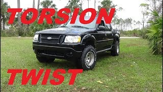 quotTORSION TWISTquot HOW TO LIFT YOUR TRUCK 2004 FORD SPORT TRAC [upl. by Sheridan108]