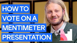 How to Vote on a Mentimeter Presentation  Menticom [upl. by Jordanna2]