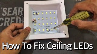 How To Fix Flickering LED Ceiling Lamp [upl. by Jara]