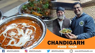 CHANDIGARH FOOD Tour I Rara MUTTON  Chole BHATURE  Mix CHAAT  SIZZLER  CHAAP  GAJRELA [upl. by Ayhtak638]