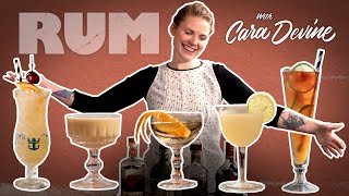 5 Classic Rum Cocktails [upl. by Okimik]