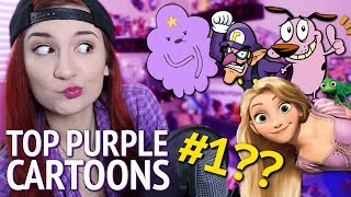 Top 29 Purple Cartoon Characters  VOICE IMPRESSIONS [upl. by Llewen142]