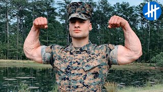 Strongest US Marine  Julian Miguel Arroyo  Muscle Madness [upl. by Nagap791]