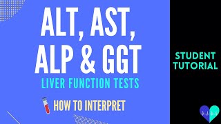 ALT AST ALP amp GGT Liver Function Tests  How to Interpret [upl. by Melitta313]