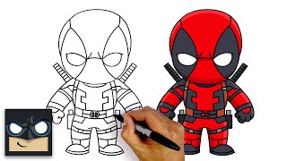 How To Draw Deadpool ⚔️ NEW quotTOP SECRETquot Fortnite Season 2 Battle Pass [upl. by Suoicerp]