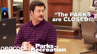 Government Shutdown  Parks and Recreation [upl. by Lanam810]