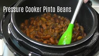 Pressure Cooker Pinto Beans  No Soak Quick Cook Beans  Cosori 2 Quart Electric Pressure Cooker [upl. by Sahpec]